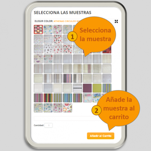 MUESTRAS ESTORES ENROLLABLES DE SCREEN